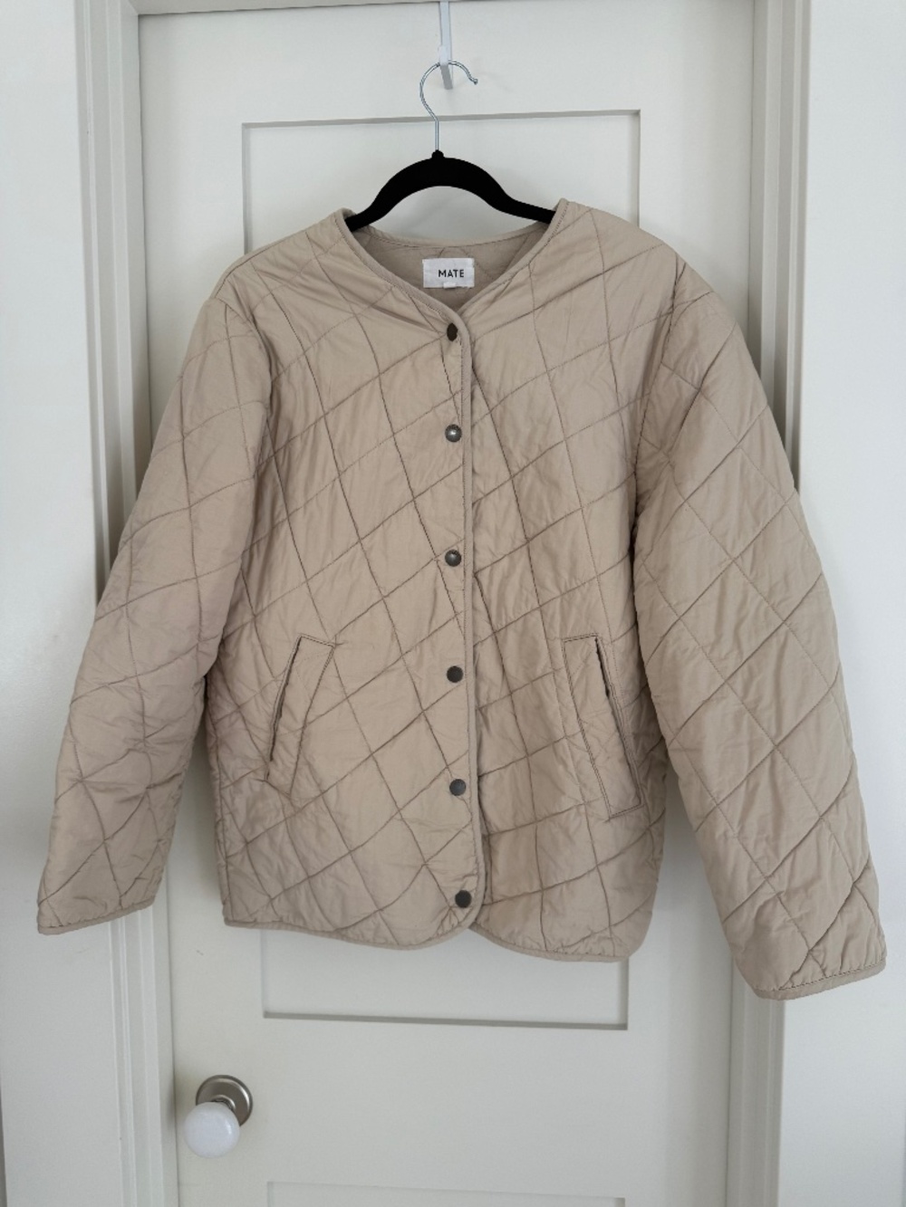 Quilted Tan Barn Jacket